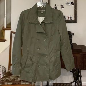 Kenneth Cole Reaction short trench coat